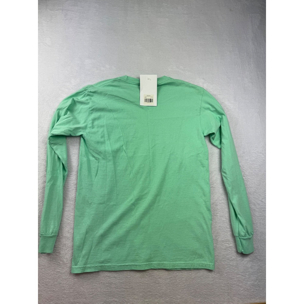 Indiana Wesleyan University Long Sleeve T-Shirt Mint Green Small NWT Collegiate - Picture 5 of 5